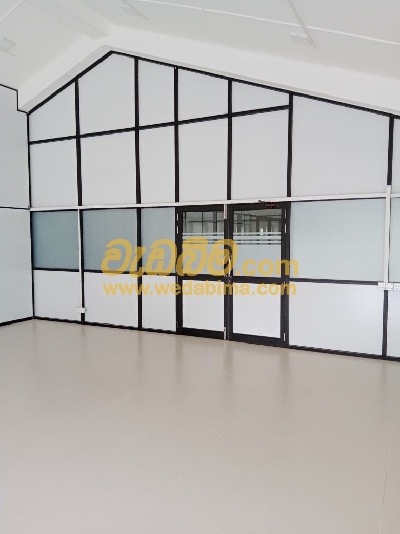 Aluminium Partition work