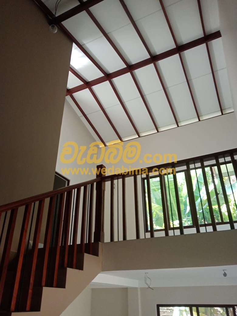 Wood Finishing Roof - Services - Sri Lanka