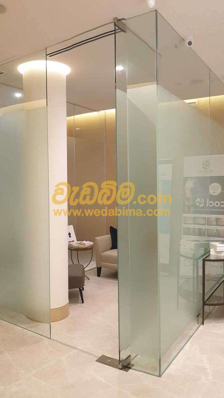 Tempered glass work in Srilanka