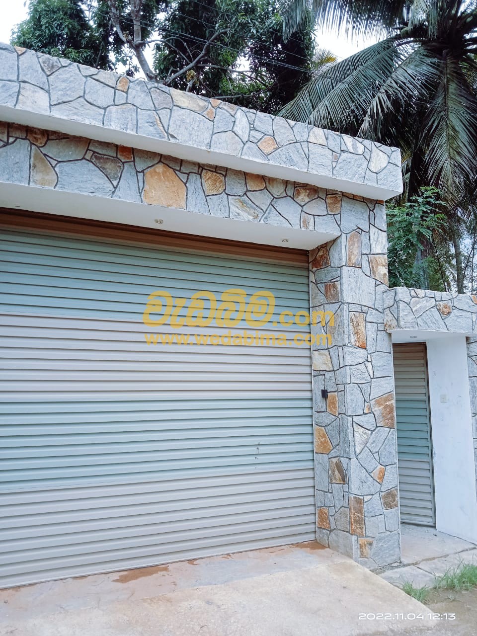 point stone wall in sri lanka