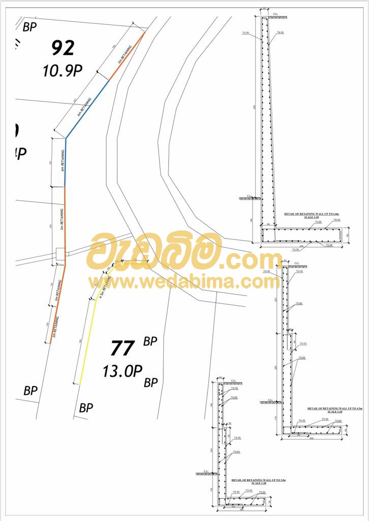 retaining wall construction in srilanka