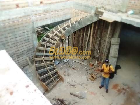 Staircase in Sri Lanka